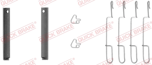 Accessory Kit, disc brake pad